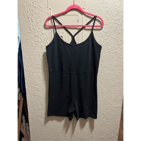 Old Navy Active Powerchill Black Woman’s Romper Woman’s Size XL - Picture 1 of 9